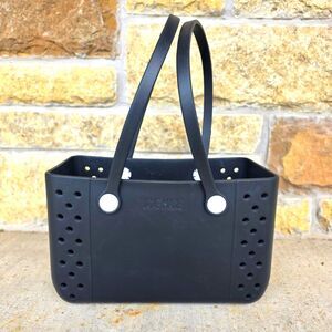 Jane Marie Rubber tote bag black waterproof Beach Pool Lake Summer